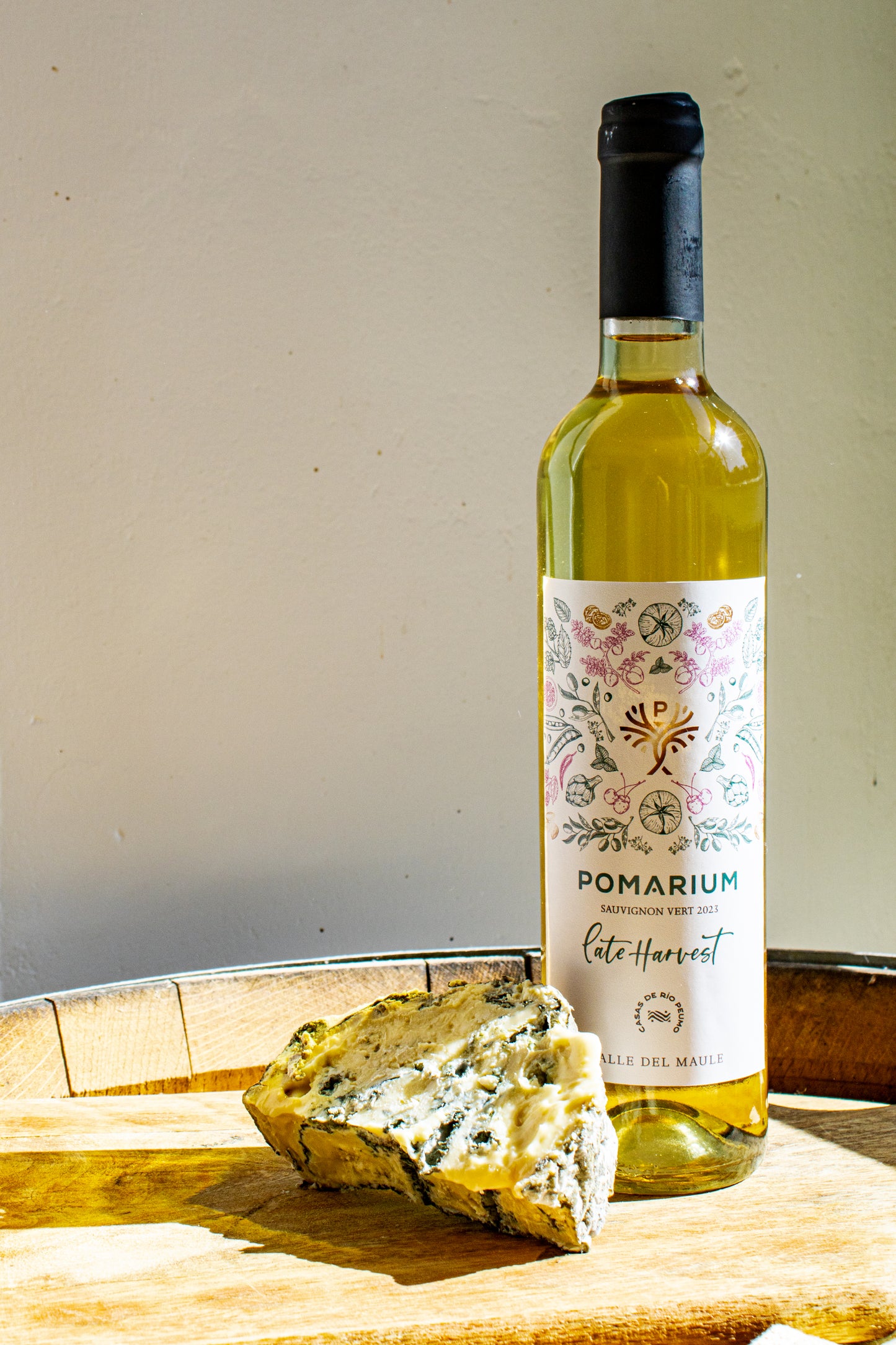 Botella de Vino Late Harvest - Sauvignon Vert